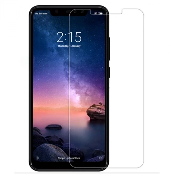 VipMarketim Xiaomi Redmi Note 6 Kırılmaz Cam Ekran Koruyucu-(5775)