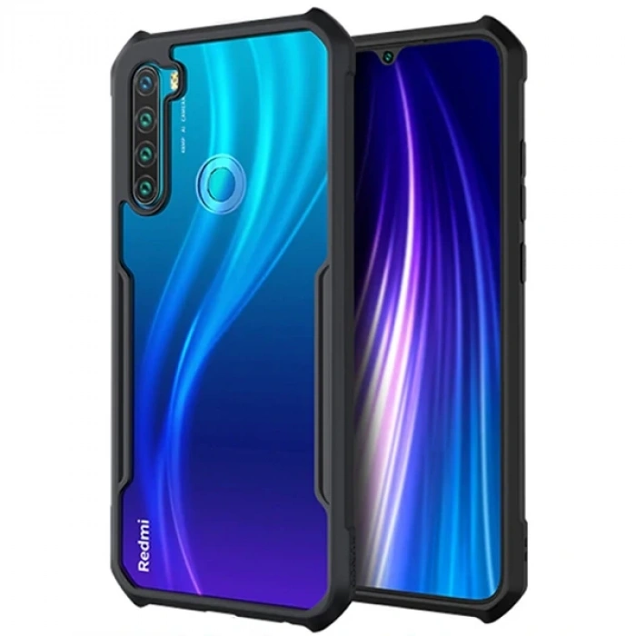 VipMarketim Xiaomi Redmi Note 8t Shok Absorption PC+TPU Darbe Emici Kılıf-(5775)