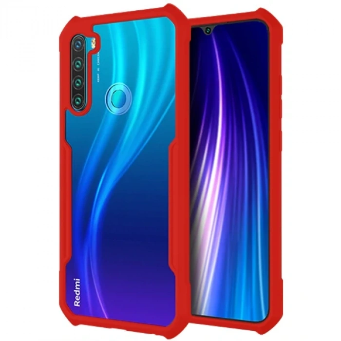 VipMarketim Xiaomi Redmi Note 8t Shok Absorption PC+TPU Darbe Emici Kılıf-(5775)