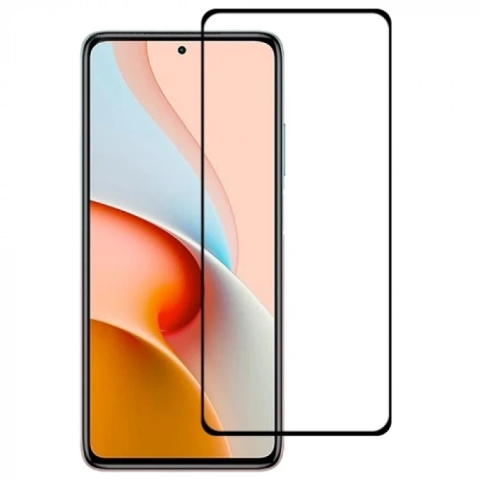 VipMarketim Xiaomi Redmi Note 9 Pro Full Glue Tempered Cam Ekran Koruyucu-(5775)