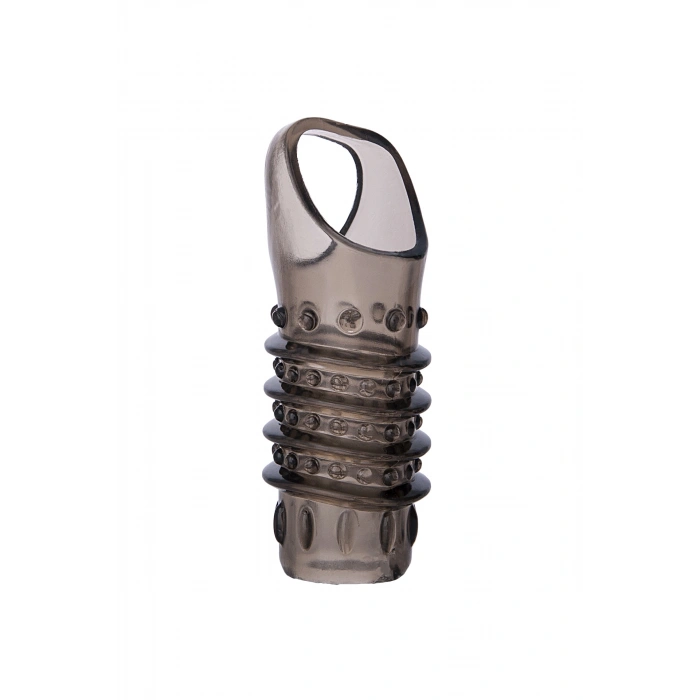 VipMarketim XLover Penis Klıfı, TPE,Siyah Şeffaf, 10,5 cm