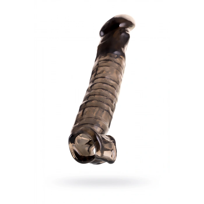 VipMarketim Xlover Penis Klıfı, Boyutu Arttırıcı, Tpe, Siyah, Şeffaf, 22.5 Cm