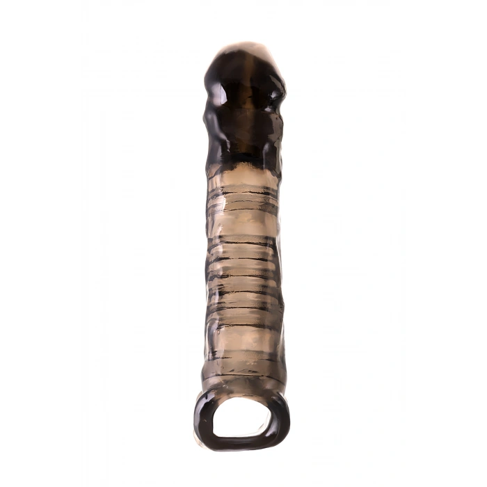 VipMarketim Xlover Penis Klıfı, Boyutu Arttırıcı, Tpe, Siyah, Şeffaf, 22.5 Cm
