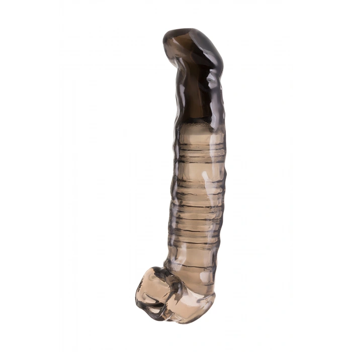 VipMarketim Xlover Penis Klıfı, Boyutu Arttırıcı, Tpe, Siyah, Şeffaf, 22.5 Cm