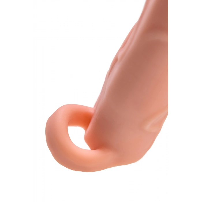 VipMarketim Xlover Penis Uzatıcı Kılıf, Boy Uzatıcı Etkili, Tpe Malzeme, Ten Rengi, 19 Cm