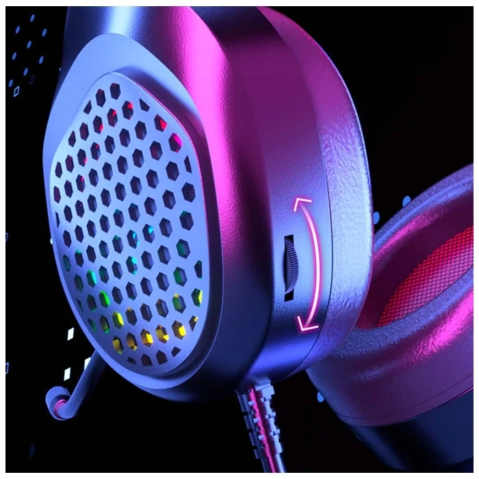 VipMarketim XMOWi R1 Gaming Mikrofonlu RGB Oyuncu Kulaklığı PC- Dizüstü Ve Ps4-(5775)