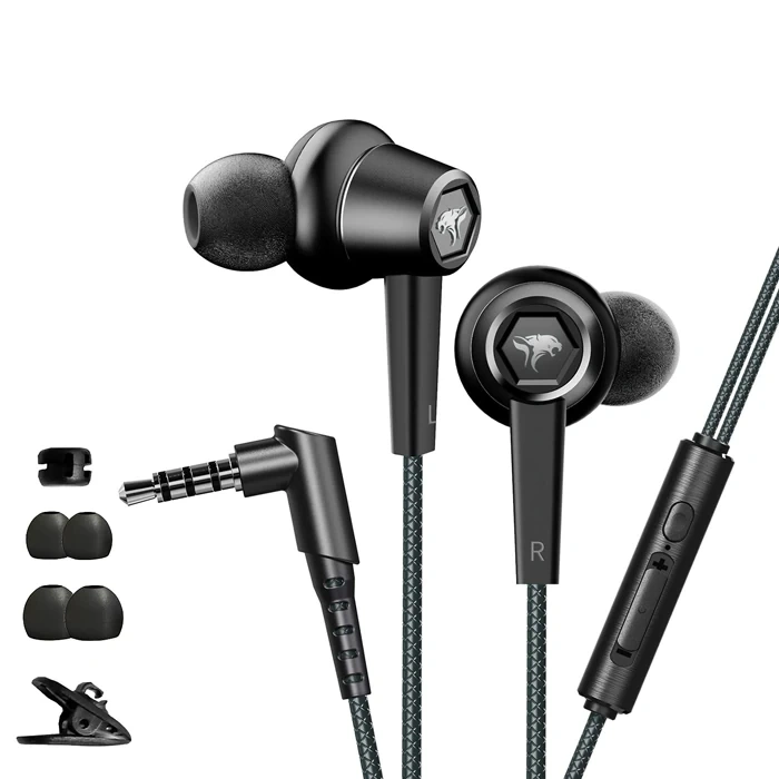 VipMarketim Xmowi VX2 Gaming 3.5MM Kulak İçi Mikrofonlu Oyuncu Kulaklığı Gurultu Engelleyici-(5775)