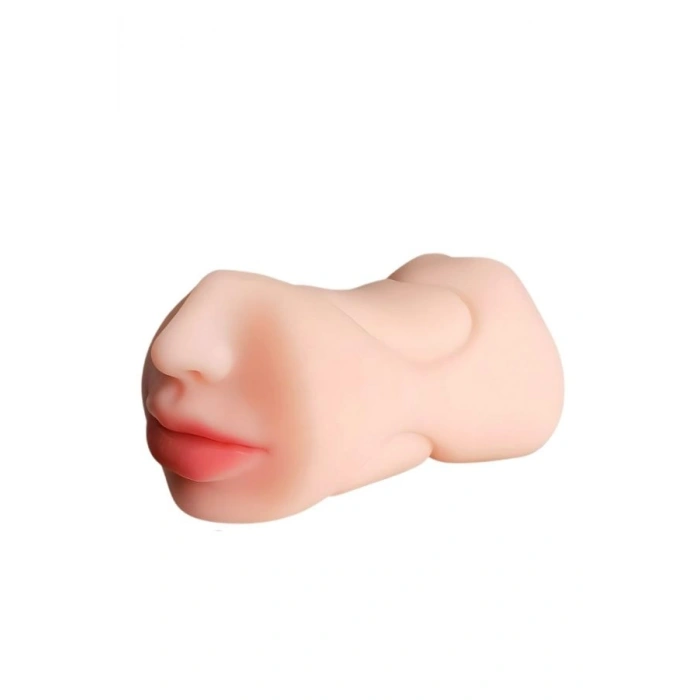 VipMarketim Xoxo Gerçekçi Mastürbatör, 3 Girişli, Tpe Malzeme, Ten Rengi Gr (Kod:550)