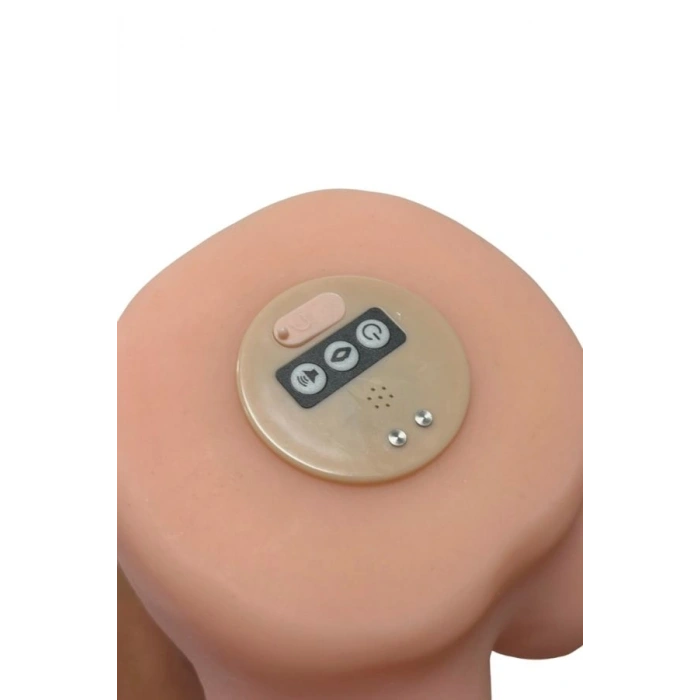 VipMarketim XOXO Gerçekçi Mastürbatör, TPE Malzeme, Ten Rengi, 2 kg