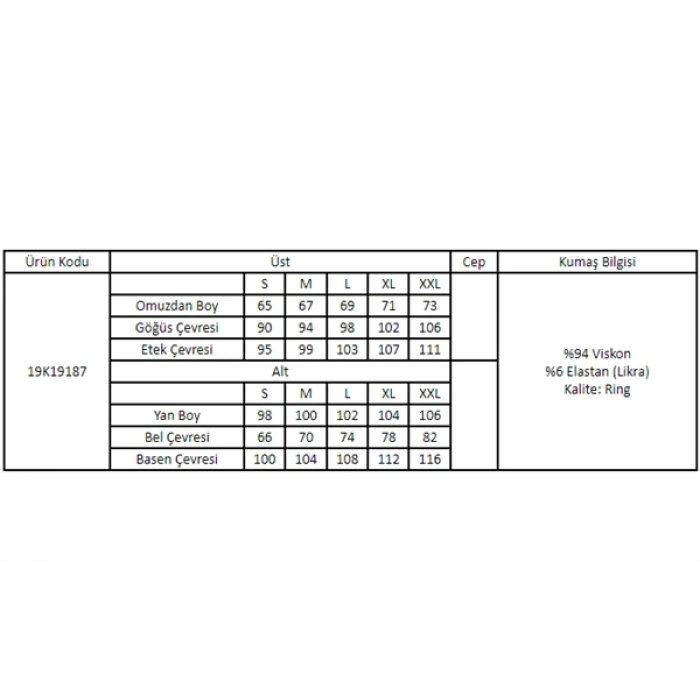 Vipmarketim Yakası Detaylı Brode Dantelli Pijama Takımı