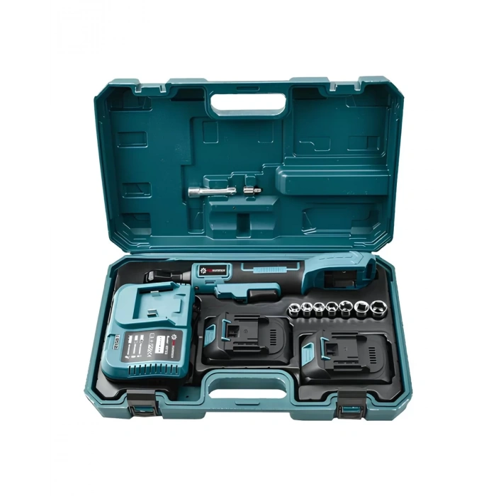 VipMarketim Yandan Sıkma Somun İşlemleri İçin 21V Akülü Cırcır Anahtar