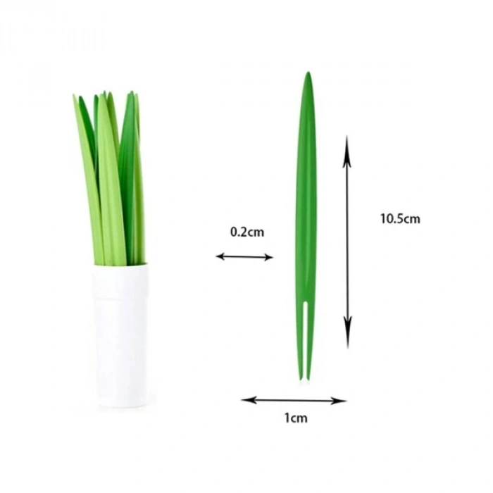 VipMarketim Yaprak Şeklinde Kokteyl Çubukları