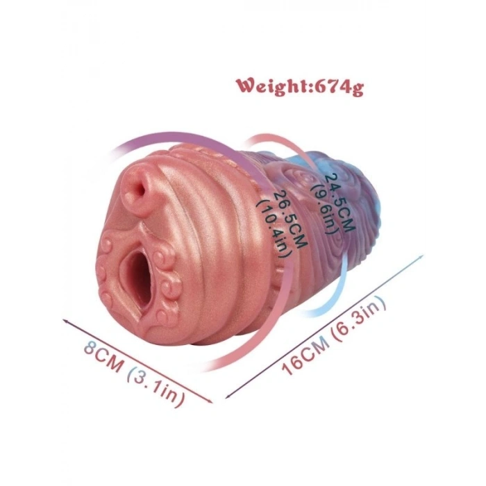 VipMarketim Yaratık Şeklinde Vajina Mastürbatörü Model no: G6170