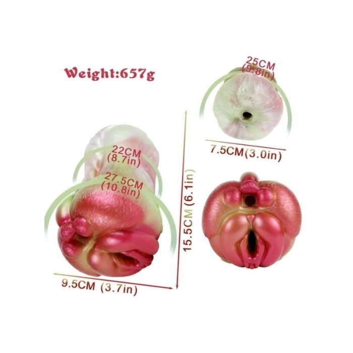 VipMarketim Yaratık Şeklinde Vajina Mastürbatörü Model no: G6179