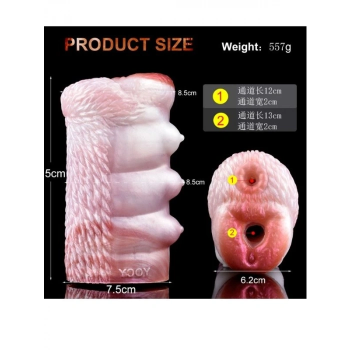 VipMarketim Yaratık Şeklinde Vajina Mastürbatörü Model no: YC-2306