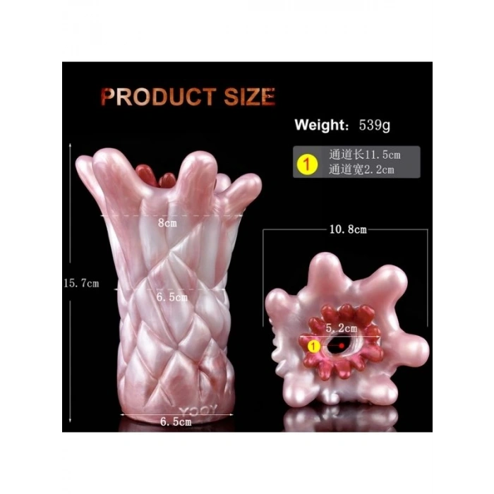 VipMarketim Yaratık Şeklinde Vajina Mastürbatörü Model no: YC-2308