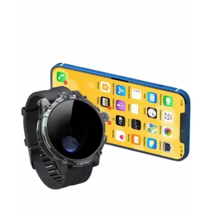 VipMarketim Yeni Model Akıllı Saat GPS Uyumlu Uyku ve Sağlık Takibi Sesli Görüşme