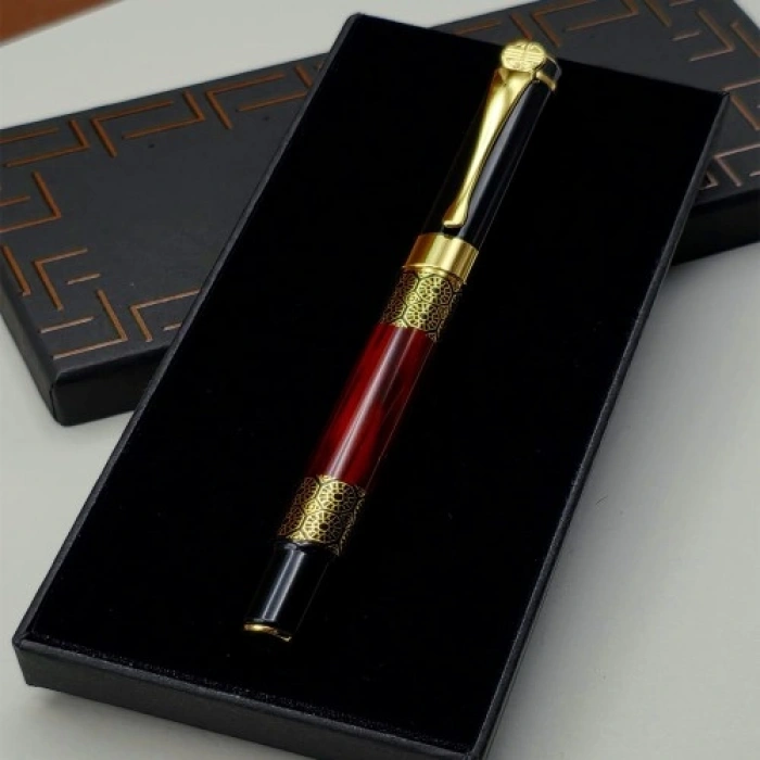 VipMarketim Yeni Model Desenli Metal Roller Kalem