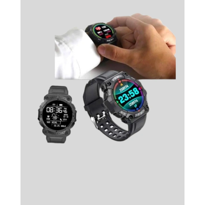 VipMarketim Yeni Nesil Akıllı Saat – Nabız Ölçer Uyku Takip Bluetooth Uyumlu Şık Tasarım