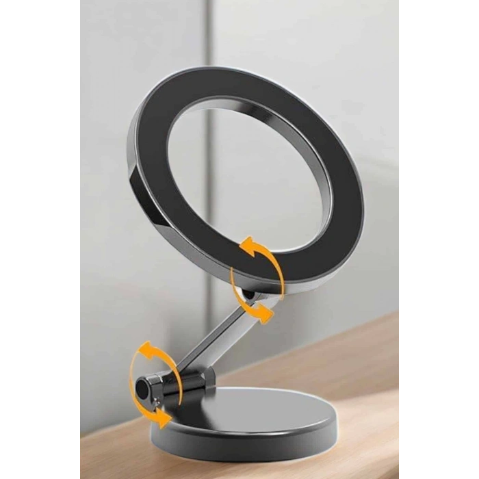 VipMarketim Yeni Nesil Araç İçi Mıknatıslı Telefon Tutacağı Tüm Telefonlara Uyumlu