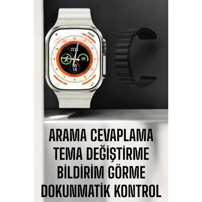 VipMarketim Yeni Nesil Arama Cevaplayan Uyku ve Sağlık Takibi GPS Özelliği