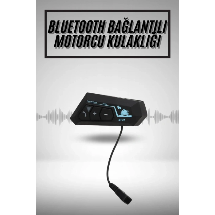 VipMarketim Yeni Nesil Dinleme Ve Konuşma Özellikli Intercom Kask Kulaklığı 5.0 Bluetooth