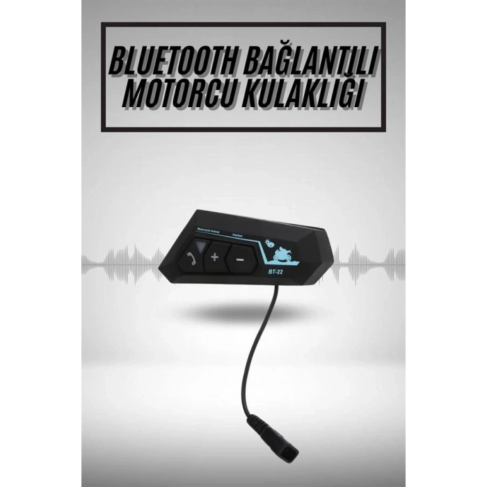 VipMarketim Yeni Nesil Dinleme Ve Konuşma Özellikli Intercom Kask Kulaklığı 5.0 Bluetooth