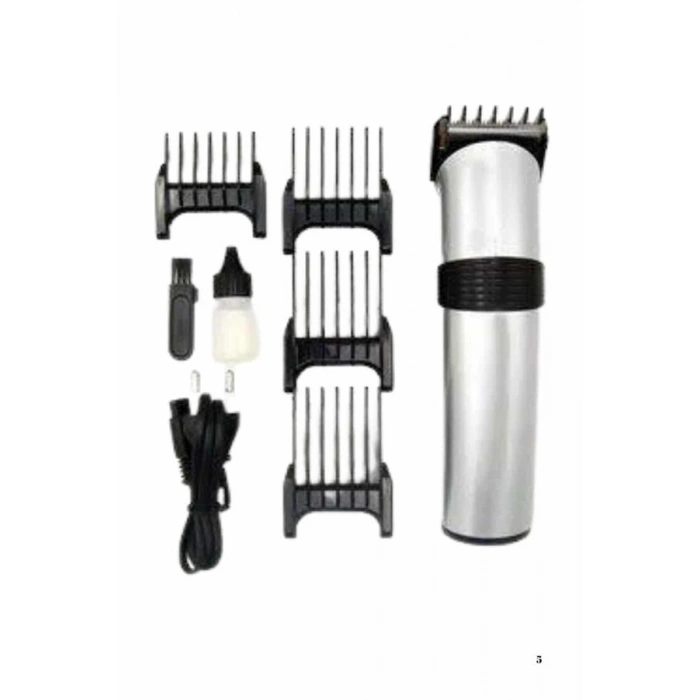 VipMarketim Yeni Nesil Profesyonel Şarjlı Saç Sakal Tıraş Makinesi Ayarlanabilir 4 Taraklı