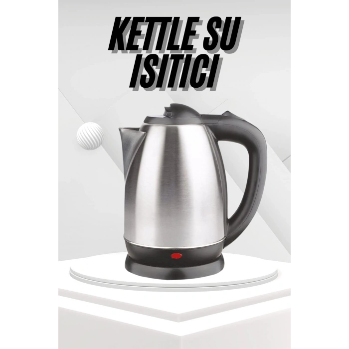 VipMarketim Yeni Nesil Saplı Uzun Ömürlü Paslanmaz Çelik Su Isıtıcı Kettle