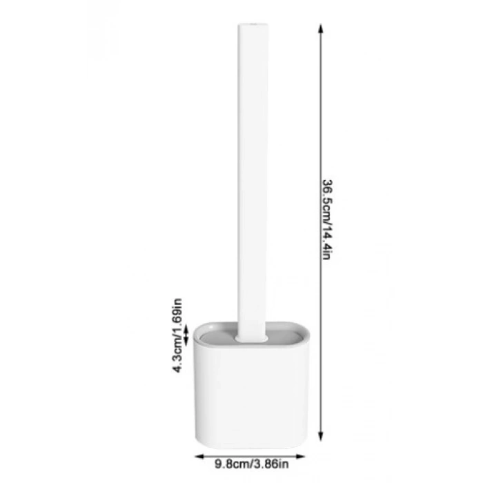 VipMarketim Yeni Nesil Silikon Klozet Fırçası