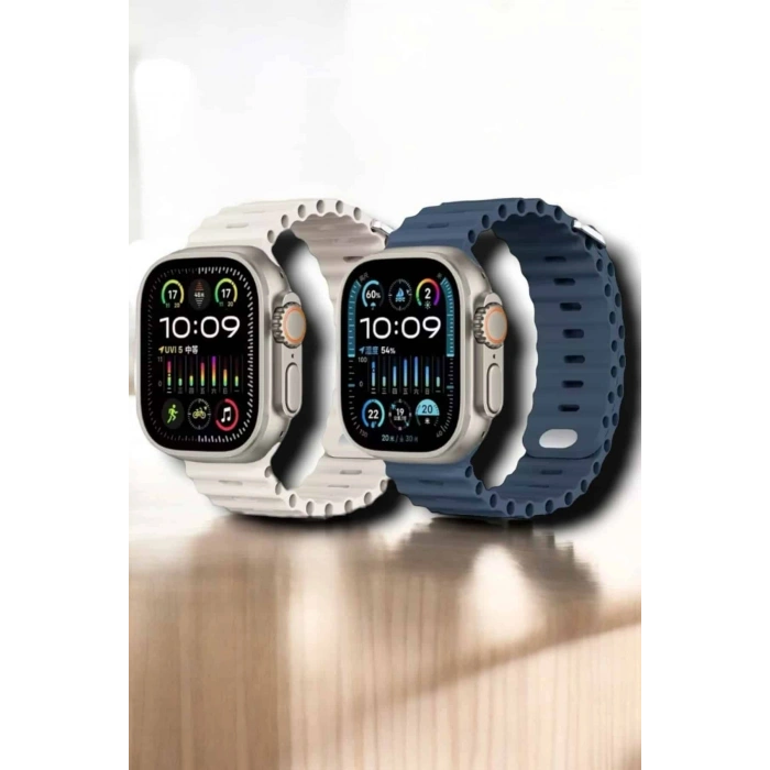 VipMarketim Yeni Nesil Ultra Akıllı Saat Titreşimli Uyku & Sağlık Takibi Çift Kordon