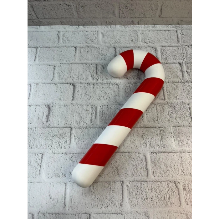 VipMarketim Yılbaşı Temalı Dekoratif Şeker Biblo Sıcak Salon Aksesuarı 13x34 cm