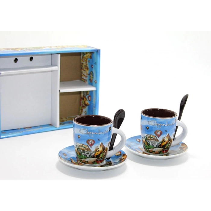 VipMarketim Yöresel İkili Fincan Seti