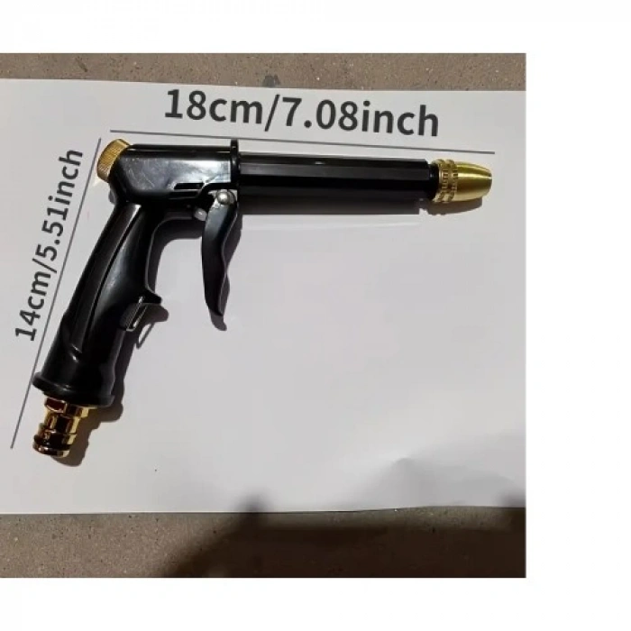 VipMarketim Yüksek Basınçlı Ayarlanabilir Bahçe Sulama ve Araba Yıkama Tabancası