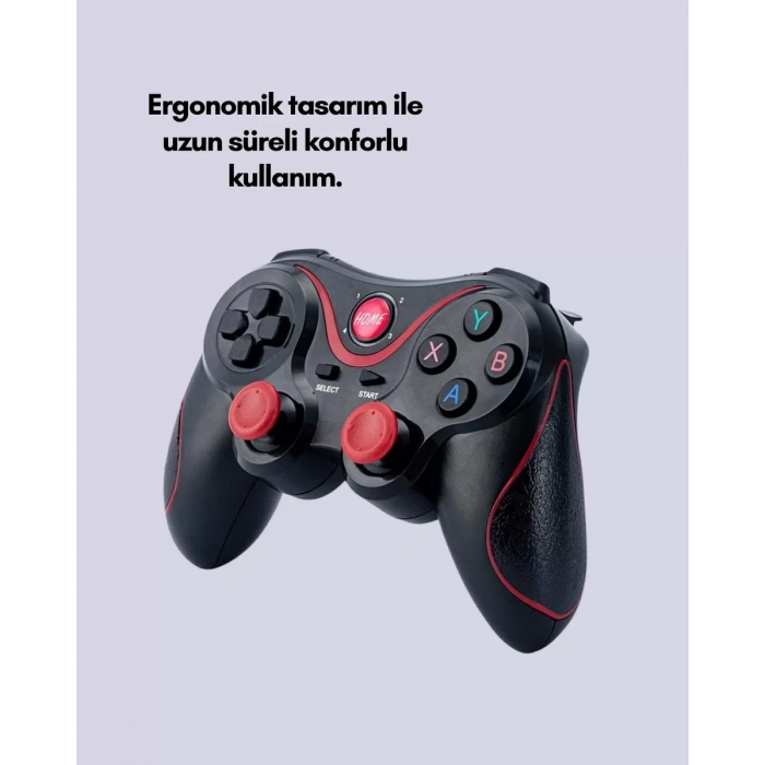 VipMarketim Yüksek Hassasiyetli Kablosuz Oyun Kolu PC ve Mobil Uyumlu