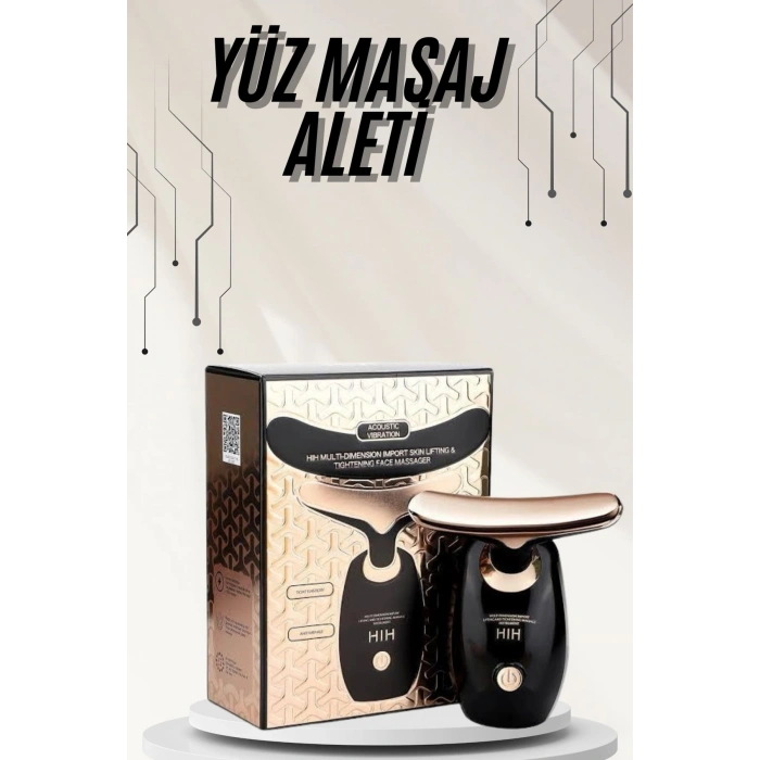 VipMarketim Yüz Ve Boyun Kırşıklık Giderici Ems Güzellik Cihazı Yüz Masaj Aleti
