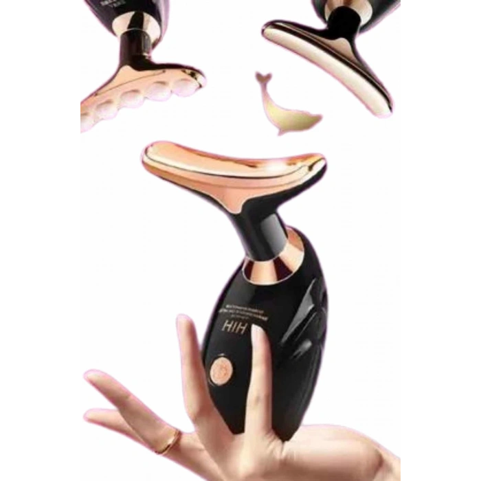 VipMarketim Yüz Ve Boyun Kırşıklık Giderici Ems Güzellik Cihazı Yüz Masaj Aleti