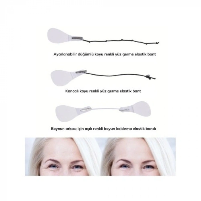 VipMarketim Yüz Yogası Gerdirme Bandı