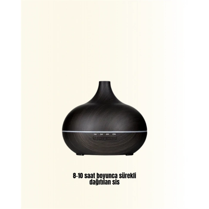 VipMarketim Zamanlayıcılı ve Otomatik Kapanmalı Aromaterapi Nemlendirici Difüzör