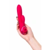 VipMarketim Klitoral uyarıcılı vibratör JOS Doobl, silikon, pembe, 20 cm
