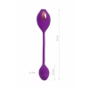 VipMarketim JOS Ginny Vakum Klitoral Vibrator, Silikon, Mor, 31 cm