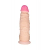 VipMarketim Lovetoy SUPERGIANT Realistik Dev Dildo, vantuzlu, çap 75 mm, toplam uzunluk 290 mm