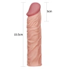 VipMarketim Add 2" Pleasure X Tender Penis Sleeve Flesh