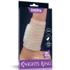 VipMarketim Vibrating Wave Knights Ring (Beyaz)
