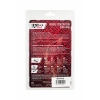 VipMarketim __Насадка на пенис для двойного проникновения Black&Red  , силикон, чёрный, 16,5 см