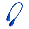 VipMarketim __Двойной вибратор L`Eroina APP AGAMIEN с управлением от приложения и пульта, силикон, синий, 46 см