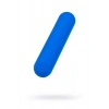 VipMarketim 10 Hızlı Usb Şarjlı 8cm Mavi Silikon Mini Mermi Vibratör