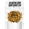 VipMarketim 10 Metre Led Işık Gün Işığı Her Ortama Uygun Ampüllü