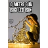VipMarketim 10 Metre Şerit Led Gün Işığı Led Işık Süsleme Parti Malzemesi Konsept