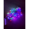 VipMarketim 10m 100 Led Damla Uçlu RGB Işık Şeffaf Kablo